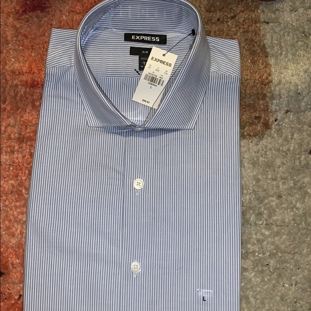 Express Men Button Down NWT